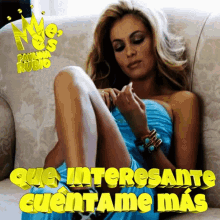 Paulina Rubio Que Interesante GIF - Paulina Rubio Que Interesante Que Interesante Cuentame Mas GIFs