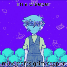 creeper omori minecrafts grim reaper minecraft creeper minecraft