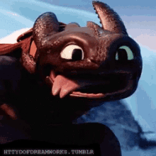 toothless httyd playful cute dragon