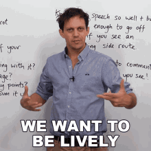 We Want To Be Lively Benjamin GIF - We Want To Be Lively Benjamin Engvid GIFs