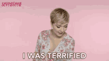 terrified scared