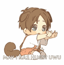 Hugs Anime GIF - Hugs Anime Dog GIFs