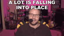 A Lot Is Falling Into Place William Newberry GIF - A Lot Is Falling Into Place William Newberry Goremiser GIFs