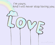 Im Yours I Will Never Stop Loving You GIF - Im Yours I Will Never Stop Loving You Yours And Mine GIFs