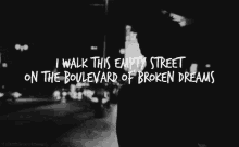 Boulevard Of Broken Dreams Green GIF - Boulevard Of Broken Dreams Green Day GIFs