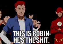 Young Justice Robin GIF - Young Justice Robin Hes The Shit GIFs