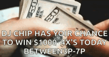 cash money magic1013 dj chip chance to win