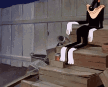 Loony Tunes Cat GIF - Loony Tunes Cat Stairs GIFs