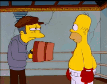 the simpsons homer simpson punch fly box