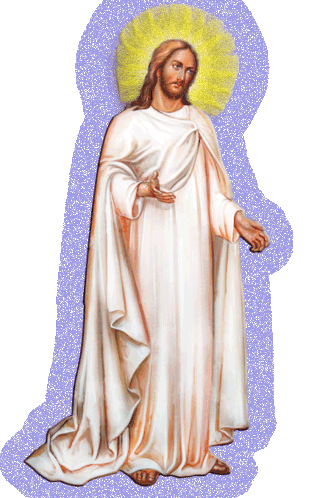 Szentek Jesus Sticker - Szentek Jesus Our Lord Stickers