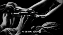 Missing You Couple GIF - Missing You Couple Holding Hands GIFs