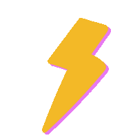 Lightning Bolt Thunder Sticker - Lightning Bolt Thunder Flashing Stickers