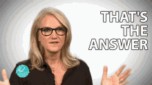 Thats The Answer Solution GIF - Thats The Answer Solution Reply GIFs