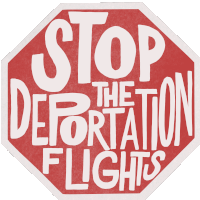 Stop Deportation Flights Protect Haitian Refugees Sticker - Stop Deportation Flights Protect Haitian Refugees Haitian Refugees Stickers