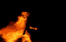 Fire Burning GIF - Fire Burning Walking GIFs