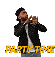 Raxstar Party Time Sticker - Raxstar Party Time Bhangra Stickers