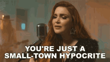 Youre Just A Small Town Hypocrite Caylee Hammack GIF - Youre Just A Small Town Hypocrite Caylee Hammack Small Town Hypocrite Song GIFs