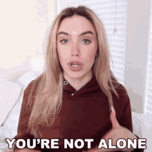 Youre Not Alone Stella Rae GIF - Youre Not Alone Stella Rae You Got Friends GIFs