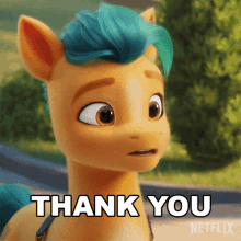 Thank You Hitch Trailblazer GIF - Thank You Hitch Trailblazer My Little Pony A New Generation GIFs