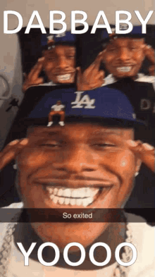 So Excited Dababy GIF - So Excited Dababy Roblox GIFs