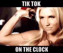 Tik Tok Kesha GIF - Tik Tok Kesha On The Clock GIFs