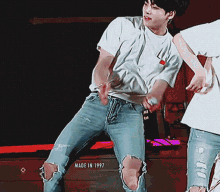 jungkook dancing on stage bts wow