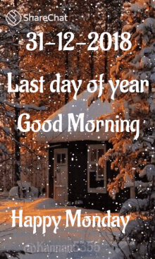 Last Day Of The Year Good Morning GIF - Last Day Of The Year Good Morning Happy Monday GIFs