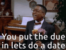 Steve Urkel You Put The Due GIF - Steve Urkel You Put The Due Lets Do A Date GIFs
