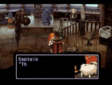 xenogears a man of the sea captain jrpg xenogears a man of the sea captain jrpg