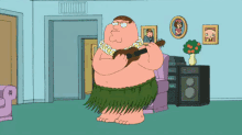 Luau Peter - Family Guy GIF - Family Guy Peter Griffin Hawaii GIFs