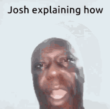 josh explaining how