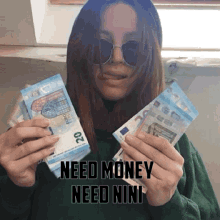 Need Money Need Nini GIF - Need Money Need Nini Swag GIFs
