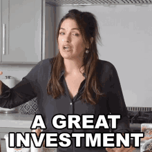A Great Investment Sharzad Kiadeh GIF - A Great Investment Sharzad Kiadeh Worth It GIFs