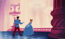Cinderella Curtsy GIF - Cinderella Curtsy Prince Charming GIFs