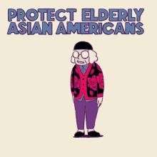 Protect Elderly Asian Americans GIF - Protect Elderly Asian Americans Protect Asian American GIFs