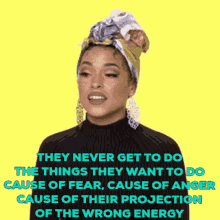 Princess Nokia They Never Get To Do The Things They Want To Do Cause Of Fear GIF - Princess Nokia They Never Get To Do The Things They Want To Do Cause Of Fear Wrong Energy GIFs
