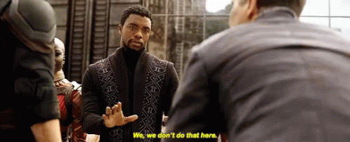 Dont Do That Avengers GIF - Dont Do That Avengers Black Panther - Discover  & Share GIFs