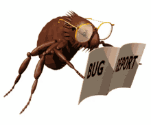 Bug Reading GIF - Bug Reading Bug Reading GIFs