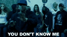 You Dont Know Me Jadakiss GIF - You Dont Know Me Jadakiss Cant Stop Me Song GIFs