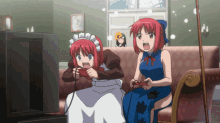 Twin Maids Melty Blood GIF - Twin Maids Melty Blood Tsukihime GIFs