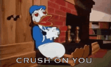Crush On You GIF - Crush On You Crush Donald Duck GIFs