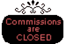 Quote Commissions Are Closed GIF - Quote Commissions Are Closed Commissions GIFs