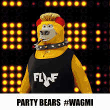 party bear party bear nft party fluf fluf world