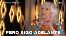Pero Sigo Adelante Luisa Albinoni GIF - Pero Sigo Adelante Luisa Albinoni Masterchef Argentina GIFs