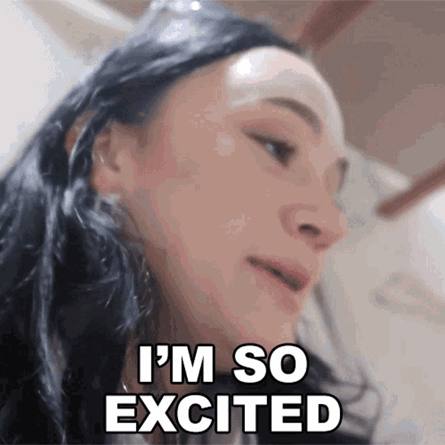 Im So Excited Fiona Frills GIF Im So Excited Fiona Frills Fionafrills