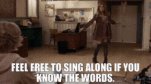 Schitts Creek Alexis Rose GIF - Schitts Creek Alexis Rose Feel Free To Sing Along GIFs