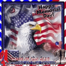 Happy Memorial Day Land Of The Free GIF - Happy Memorial Day Land Of The Free GIFs
