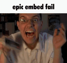 Epic Embed Fail Avgn GIF - Epic Embed Fail Avgn Angry Video Game Nerd GIFs