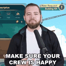 Make Sure Your Crew Is Happy Bricky GIF - Make Sure Your Crew Is Happy Bricky Make Sure Your Team Is Happy GIFs