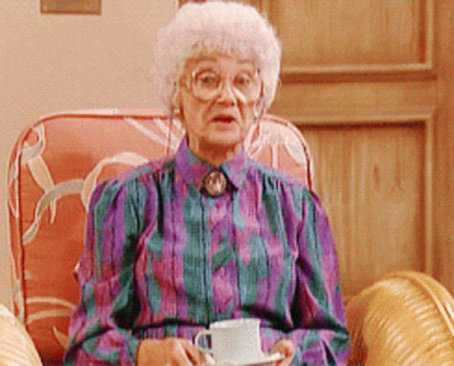 Who Cares Cup GIF - Who Cares Cup Grandma GIFs